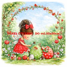 BAVLNĚNÝ PANEL 10x10 cm vef228