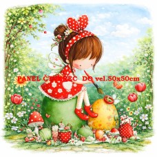 BAVLNĚNÝ PANEL 10x10 cm vef229