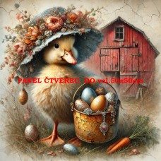 Látkový panel kolekce VELIKONOCE 604-180