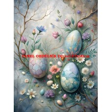 Látkový panel kolekce VELIKONOCE  604-198