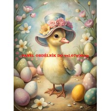 Látkový panel kolekce VELIKONOCE  604-249