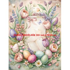 Látkový panel kolekce VELIKONOCE  604-255