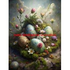 Látkový panel kolekce VELIKONOCE  604-260