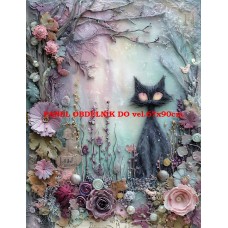 Látkový panel  kolekce  PASTELOVÝ SVĚT 605-11