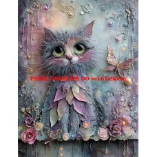 Látkový panel  kolekce  PASTELOVÝ SVĚT 605-12