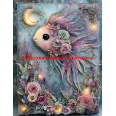 Látkový panel  kolekce  PASTELOVÝ SVĚT 605-147