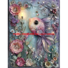 Látkový panel  kolekce  PASTELOVÝ SVĚT 605-149