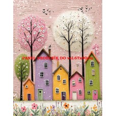 Látkový panel  kolekce  PASTELOVÝ SVĚT 605-209