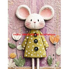 Látkový panel  kolekce  PASTELOVÝ SVĚT 605-211