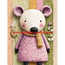 Látkový panel  kolekce  PASTELOVÝ SVĚT 605-222