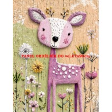 Látkový panel  kolekce  PASTELOVÝ SVĚT 605-223