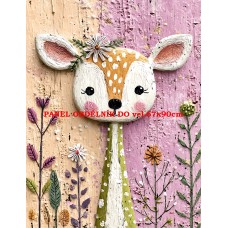 Látkový panel  kolekce  PASTELOVÝ SVĚT 605-229