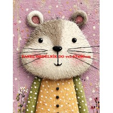 Látkový panel  kolekce  PASTELOVÝ SVĚT 605-231