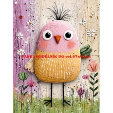 Látkový panel  kolekce  PASTELOVÝ SVĚT 605-237