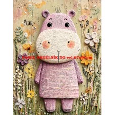 Látkový panel  kolekce  PASTELOVÝ SVĚT 605-240