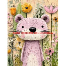 Látkový panel  kolekce  PASTELOVÝ SVĚT 605-245