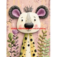 Látkový panel  kolekce  PASTELOVÝ SVĚT 605-250