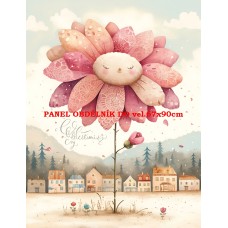 Látkový panel  kolekce  PASTELOVÝ SVĚT 605-266