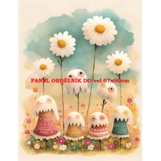 Látkový panel  kolekce  PASTELOVÝ SVĚT 605-270