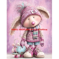 Látkový panel  kolekce  PASTELOVÝ SVĚT 605-291