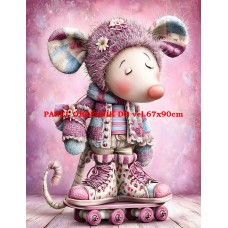 Látkový panel  kolekce  PASTELOVÝ SVĚT 605-293