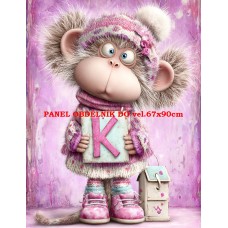 Látkový panel  kolekce  PASTELOVÝ SVĚT 605-295