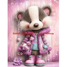 Látkový panel  kolekce  PASTELOVÝ SVĚT 605-296