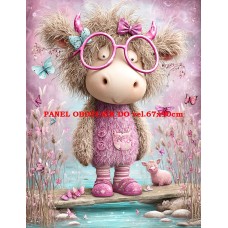 Látkový panel  kolekce  PASTELOVÝ SVĚT 605-298