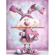 Látkový panel  kolekce  PASTELOVÝ SVĚT 605-299