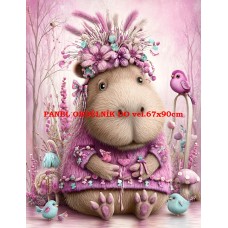 Látkový panel  kolekce  PASTELOVÝ SVĚT 605-302