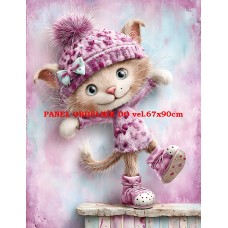 Látkový panel  kolekce  PASTELOVÝ SVĚT 605-305