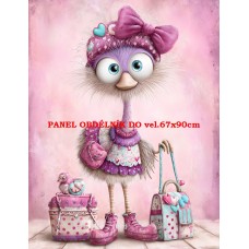 Látkový panel  kolekce  PASTELOVÝ SVĚT 605-308