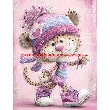 Látkový panel  kolekce  PASTELOVÝ SVĚT 605-309