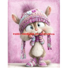 Látkový panel  kolekce  PASTELOVÝ SVĚT 605-310