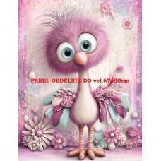 Látkový panel  kolekce  PASTELOVÝ SVĚT 605-315