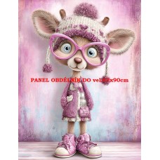 Látkový panel  kolekce  PASTELOVÝ SVĚT 605-318