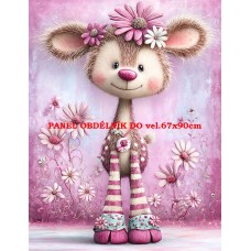 Látkový panel  kolekce  PASTELOVÝ SVĚT 605-319