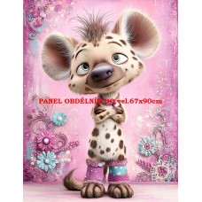 Látkový panel  kolekce  PASTELOVÝ SVĚT 605-324