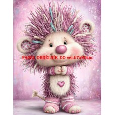 Látkový panel  kolekce  PASTELOVÝ SVĚT 605-333