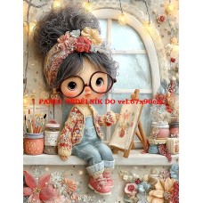 Látkový panel  kolekce  PASTELOVÝ SVĚT 605-350