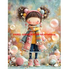 Látkový panel  kolekce  PASTELOVÝ SVĚT 605-352