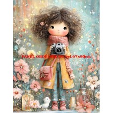 Látkový panel  kolekce  PASTELOVÝ SVĚT 605-359