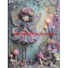 Látkový panel  kolekce  PASTELOVÝ SVĚT 605-37