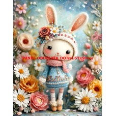 Látkový panel  kolekce  PASTELOVÝ SVĚT 605-389