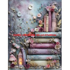 Látkový panel  kolekce  PASTELOVÝ SVĚT 605-42