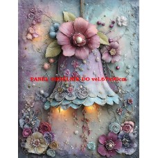 Látkový panel  kolekce  PASTELOVÝ SVĚT 605-68