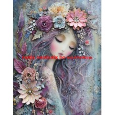 Látkový panel  kolekce  PASTELOVÝ SVĚT 605-7