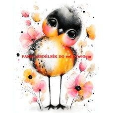 Látkový panel  kolekce DĚTSKÝ DREAMY  SVĚT  606-119