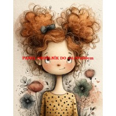 Látkový panel  kolekce DĚTSKÝ DREAMY  SVĚT  606-135