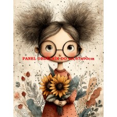 Látkový panel  kolekce DĚTSKÝ DREAMY  SVĚT  606-136